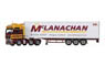MAN TGX Fridge Trailer McLanachan Transport Limited (ミニカー)