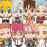 The Seven Deadly Sins Rubber Strap 8 pieces (Anime Toy)