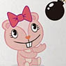 Kobutsuya Happy Tree Friends Bin Character Holder 02.Giggles (Anime Toy)