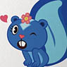 Kobutsuya Happy Tree Friends Bin Character Holder 04.Petunia (Anime Toy)