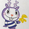 Kobutsuya Happy Tree Friends Bin Character Holder 11.Mime (Anime Toy)