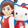 Cup no Fuchico & Hello Kitty Figure Mascot 12 pieces (Anime Toy)