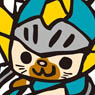CAPCOM x B-SIDE LABEL Sticker MH - Cat During the Attack (Anime Toy)