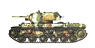 KV-1 重戦車 `フィンランド陸軍 カレリア地峡` (完成品AFV)