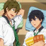 Free! -Eternal Summer- Microfiber Mini Towel Haruka/Makoto (Anime Toy)