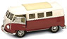 1962 VW マイクロバス (ブラウン) (ミニカー)