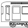 1/80 Nagoya Municipal Subway Type 100 Two Top Car Set (2-Car Unassembled Kit) (Model Train)