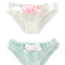 Picco D Ribbon Shorts A set (White, Green) (Fashion Doll)