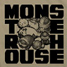 Shiren the Wanderer 5 plus Monster House T-shirt SAND KHAKI S (Anime Toy)