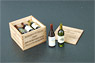 1/12 Wine Bottle & Wooden Box (Craft Kit) (Fashion Doll)