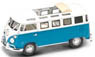 VW マイクロバス オープン サンルーフ ver 1962 (ブルー) (ミニカー)