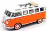 VW マイクロバス オープン サンルーフ ver 1962 (オレンジ) (ミニカー)