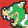 Super Mario Brothers Rubber Coaster F (Bowser) MZ17 (Anime Toy)