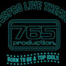 The Idolmaster 765 Live Theatre Polo-Shirt BLACK L (Anime Toy)