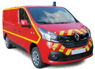 ルノー トラフィック 2014 消防車両 (ミニカー)