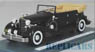 キャデラック フリートウッド allweather Phaeton 1933 ブラック 幌開き (ミニカー)