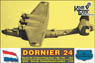 Dornier Do24 Dutch Flying Boat (1WL & 1FH) (Plastic model)