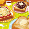 Petit Sample Everyday Toast Mascot 6 pieces (Shokugan)