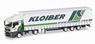 (HO) MAN TGX XLX Semi Trailer `Kloiber` (Model Train)