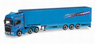 (HO) Scania R TL Refrigerator Truck Semi Trailer `Jens Bode` (Model Train)