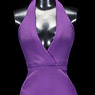 POP Toys 1/6 Low-cut Halter Dress Set Purple (Fashion Doll)