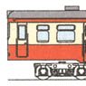 J.N.R. KIYUNI21 #1,2 Conversion Kit (Unassembled Kit) (Model Train)