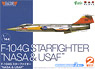 F-104G スターファイター `NASA & USAF` (2機セット) (プラモデル)