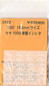 1/80(HO) SEKI1000 Car Number Instant Lettering (Model Train)
