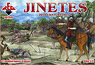 ジネテ・スペイン軽装騎兵16世紀・set.1・6ポーズ12騎・ソフトプラ (プラモデル)