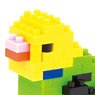 nanoblock Bbudgerigar Green Opaline (Block Toy)