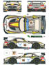 BMW Z4 GT3 Marc VDS Racing Car No.66-77 24h Spa 2014 Decal Set (Decal)