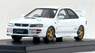 SUBARU IMPREZA WRX typeR STI VersionV (1998) ピュアホワイト (ミニカー)