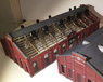 1/80 Old Maruyama Electrical Substation Building B Battery Room Paper Kit (Pre-colored Kit) (Model Train)