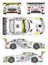 Mercedes SLS GT3 HTP Motorsports Car No.84 2013 Spa 24h Decal Set (Decal)