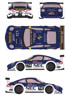 ポルシェ911 GT3 カーNo.74 2012年 スパ24時間 デカールセット (デカール)