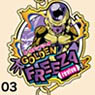Stick Key Ring Dragon Ball Super 03 Golden Freeza MCM (Anime Toy)