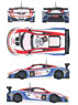 McLaren MP-4-12c GT3 GT Russian Team Car No.82 2014 Spa 24h Decal Set (Decal)