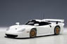 ポルシェ 911 GT1 1997年 プレーンボディ (ホワイト) (ミニカー)