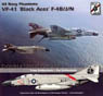 US Navy Phantoms VF-41 `Black Aces` F-4B/J/N Decal Set (Decal)