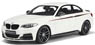 BMW M 235i M パフォーマンス (ホワイト/レッド&ブラックストライプ) (ミニカー)