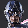 Marvel Universe Variant Play Arts Kai Captain America (Completed)