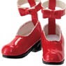 PNM Ankh Ribbon Strap Shoes (Red) (Fashion Doll)