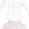 Picco D Off-Shoulder & Skirt Set (White x Pink) (Fashion Doll)
