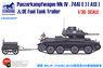 Panzerkampfwagen Mk IV ,744 (E) (A13) & UE Trailer (Plastic model)
