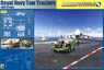 Tractor w/Crew for Royal Navy Aircraft Carrier Flight Deck (w/Tractor x2, Crew x4, Accessory) (Plastic model)