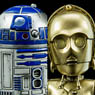 [ハイブリッド・メタル・フィギュレーション] #024 『スター・ウォーズ』 C-3PO & R2-D2 (完成品)