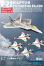 High Spec Series vol.3 F-22 Raptor/F-16 Fighting Falcon (10pieces) (Plastic model)