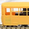 1/80(HO) Toden Type 8000 Unpainted Mode with Destination Sticker & Number Instant Lettering (Unpainted Completed) (Model Train)