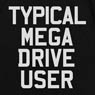 Mega Drive Typical Mega Drive User T-shirt Black S (Anime Toy)