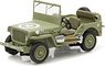 GreenLight Exclusives - 1944 Jeep C7 (Army Green, star on hood) (ミニカー)